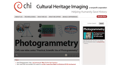 Desktop Screenshot of culturalheritageimaging.org